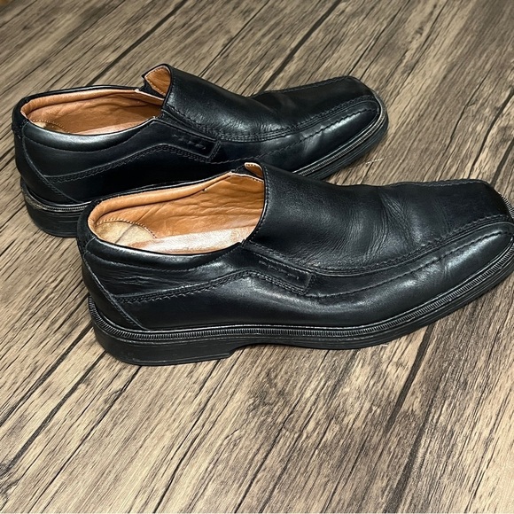 JOHNSON & MURPHY 8M Black Leather SlipOn XC4 Stanton Sheepskin Lined Waterproof main image 7